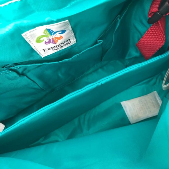 Vibrant Red & Blue Floral Messenger Baby Bag | New With Tags - Picture 6 of 9